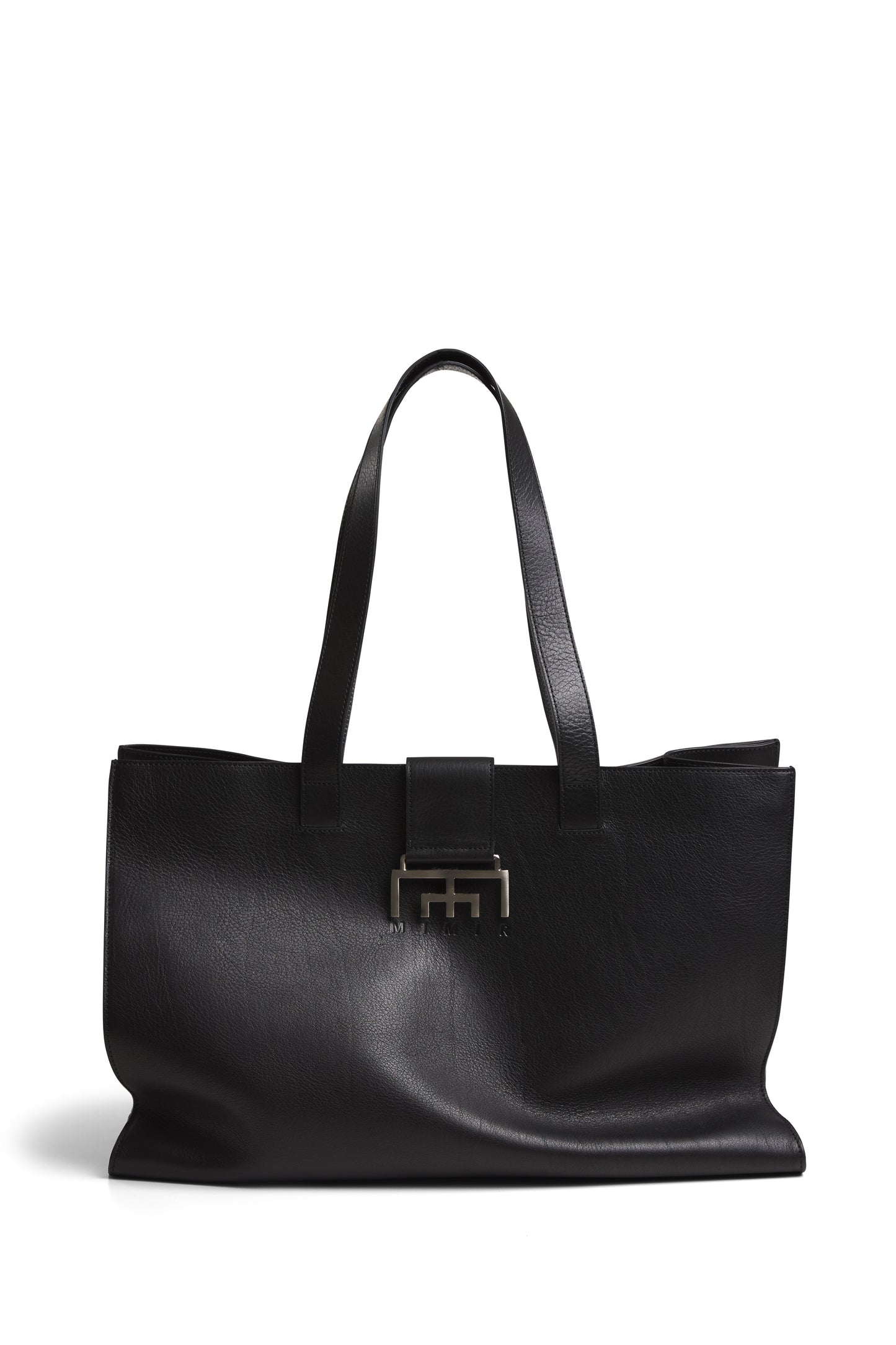 MIMIR ARC Leather Tote BAG Black