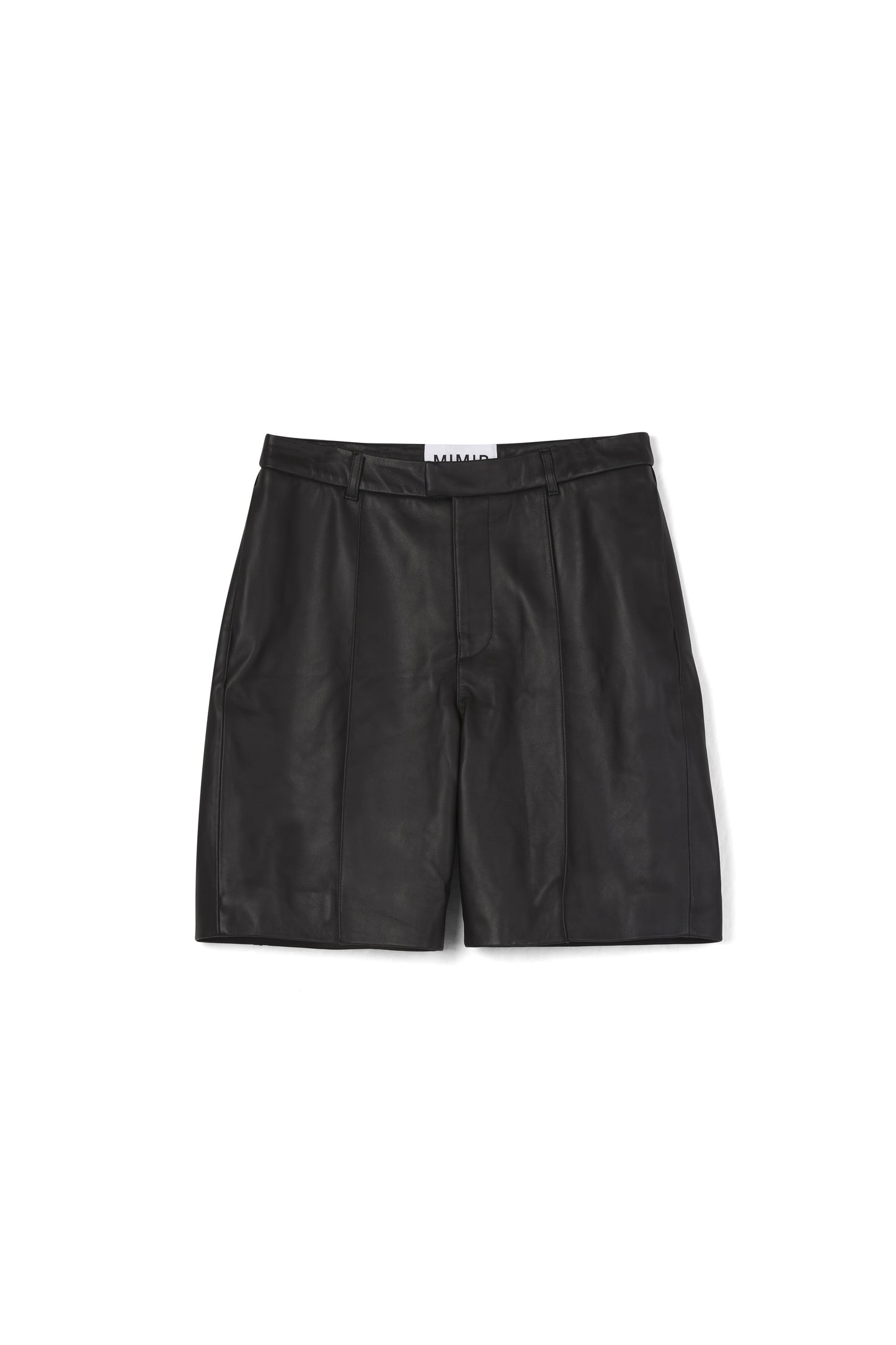 MIMIR ASKR Leather Shorts SHORTS Black/Affenpinscher