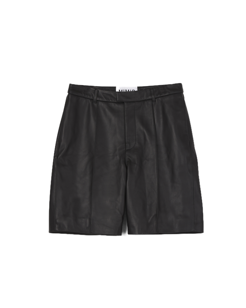 MIMIR ASKR Leather Shorts SHORTS Black/Affenpinscher