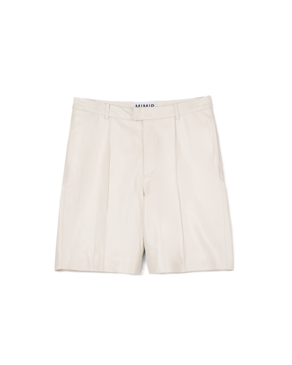 MIMIR ASKR Leather Shorts SHORTS Beige/Early Frost