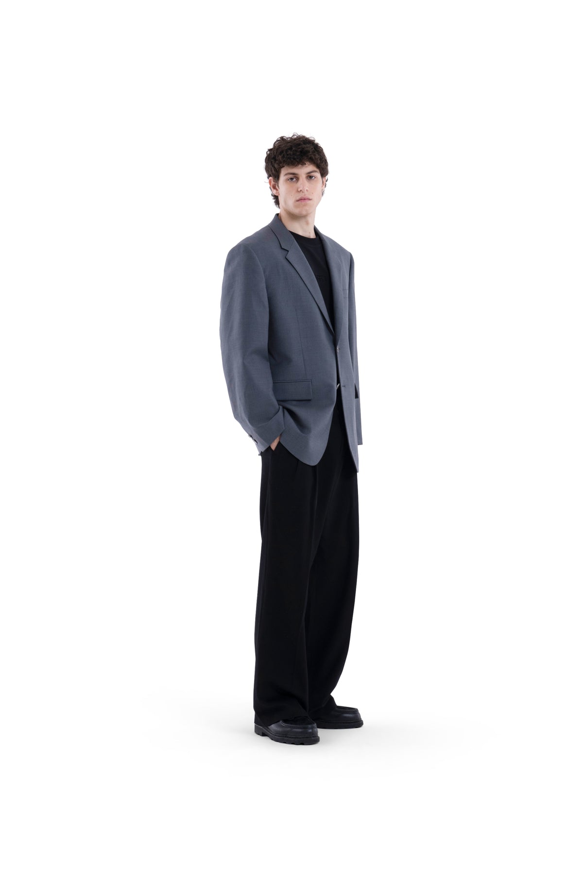 MIMIR BJORG BLAZER Grey