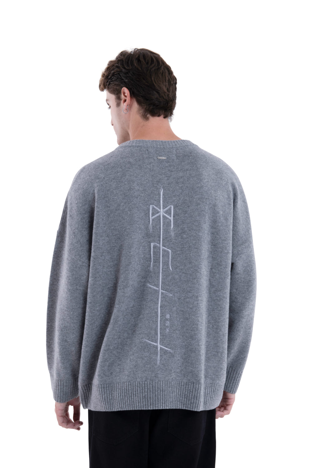 MIMIR MEMORY KNIT SWEATER Grey