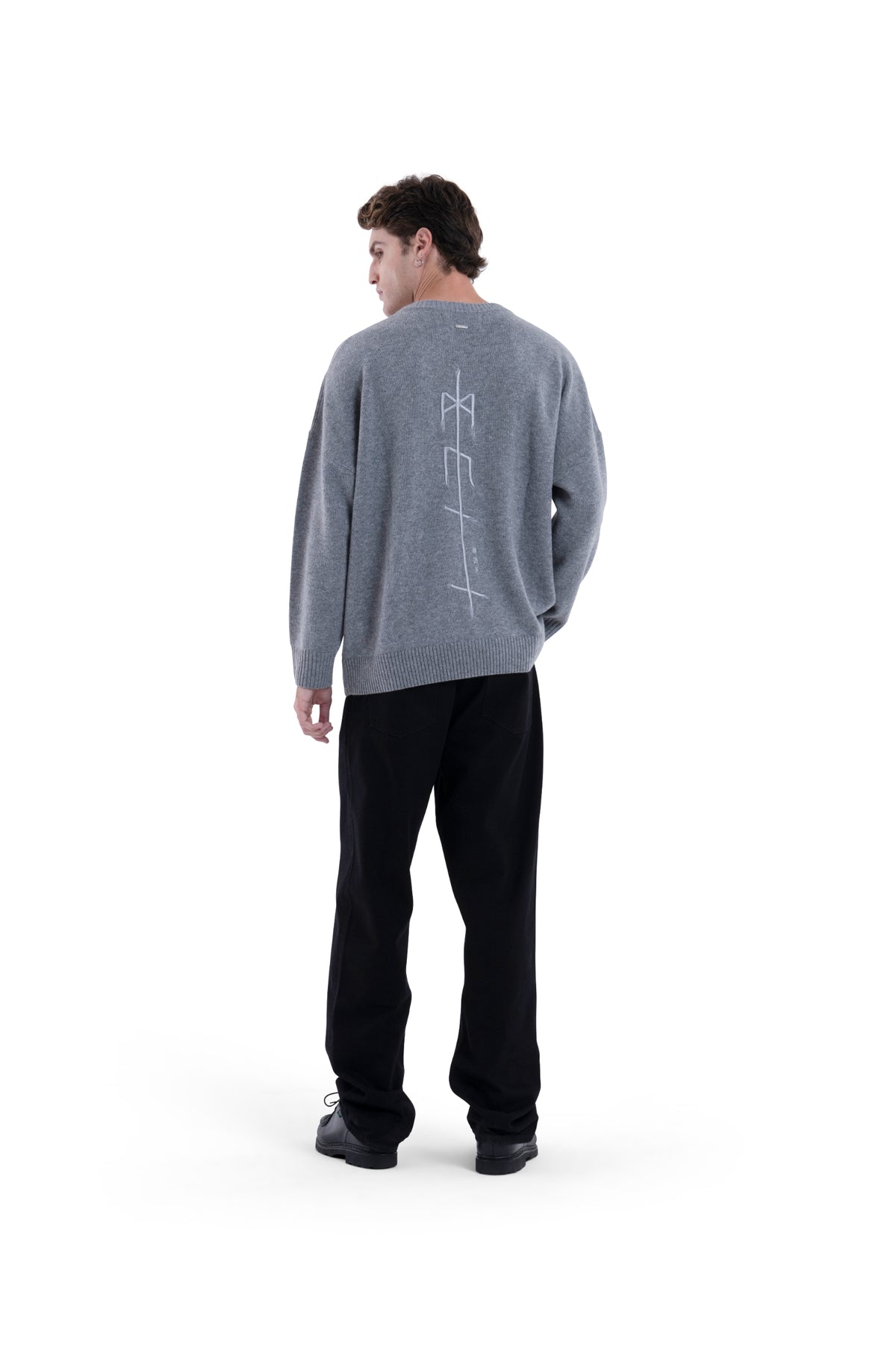 MIMIR MEMORY KNIT SWEATER Grey
