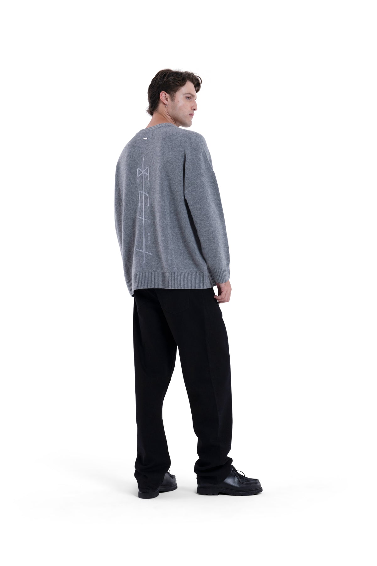 MIMIR MEMORY KNIT SWEATER Grey