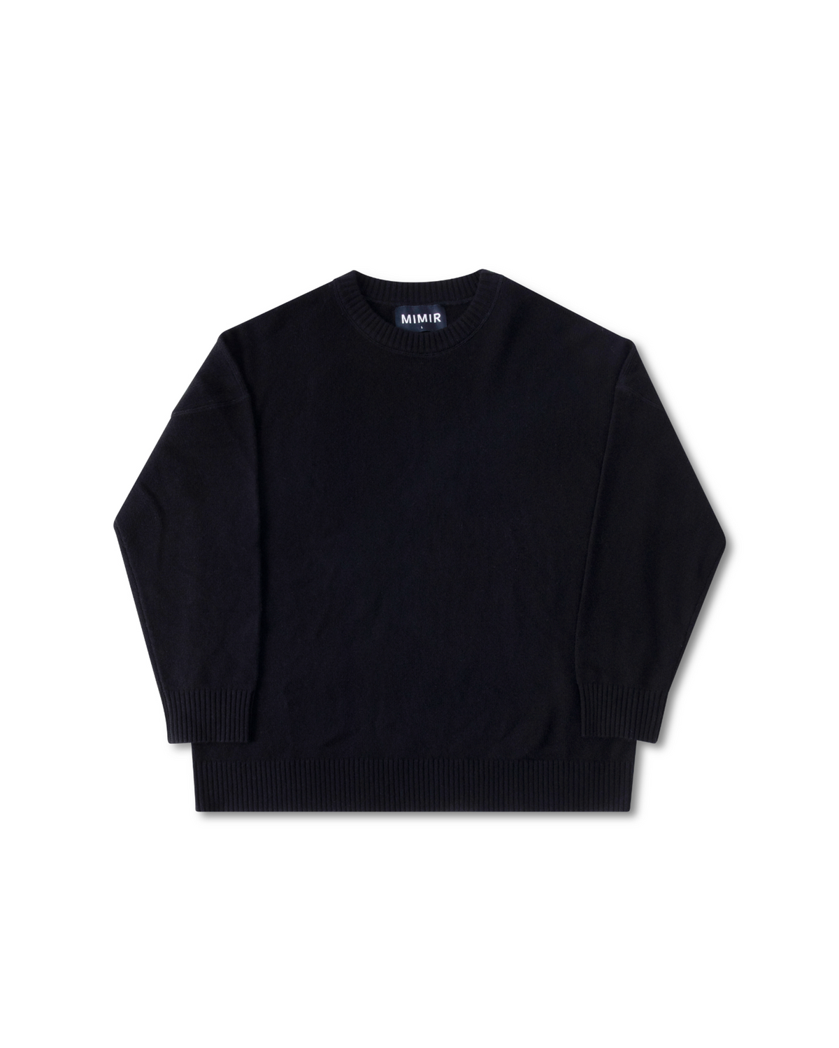 MIMIR MEMORY KNIT SWEATER Black