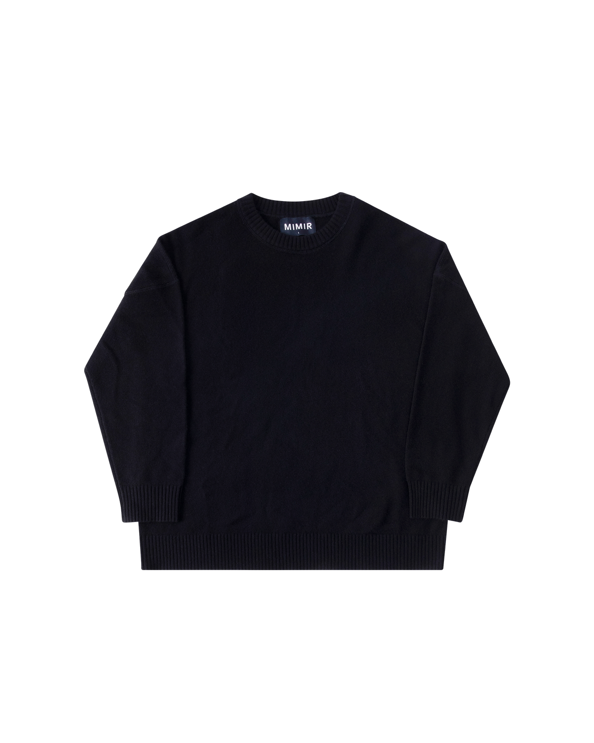 MIMIR MEMORY KNIT SWEATER Black