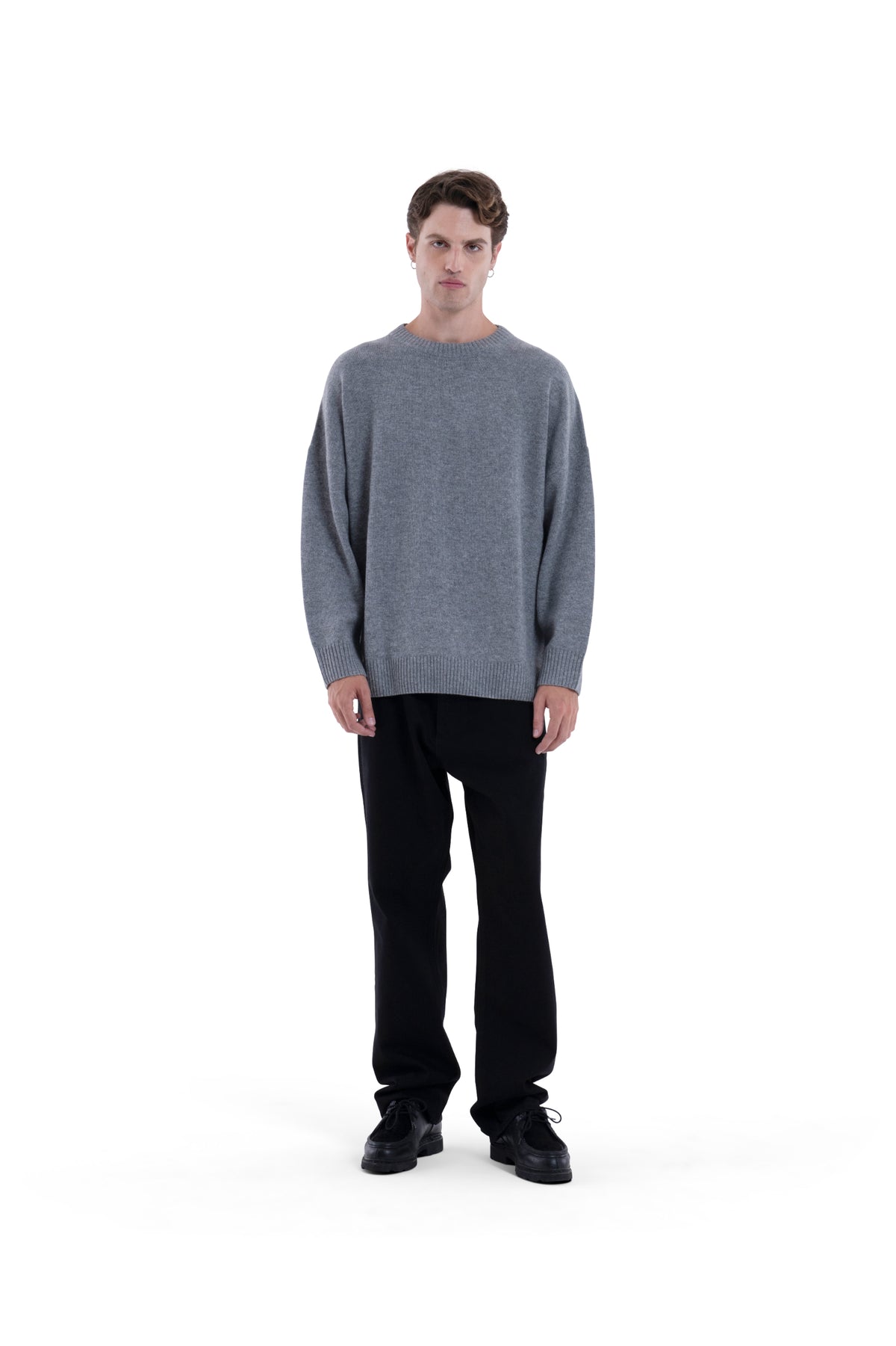 MIMIR MEMORY KNIT SWEATER Grey