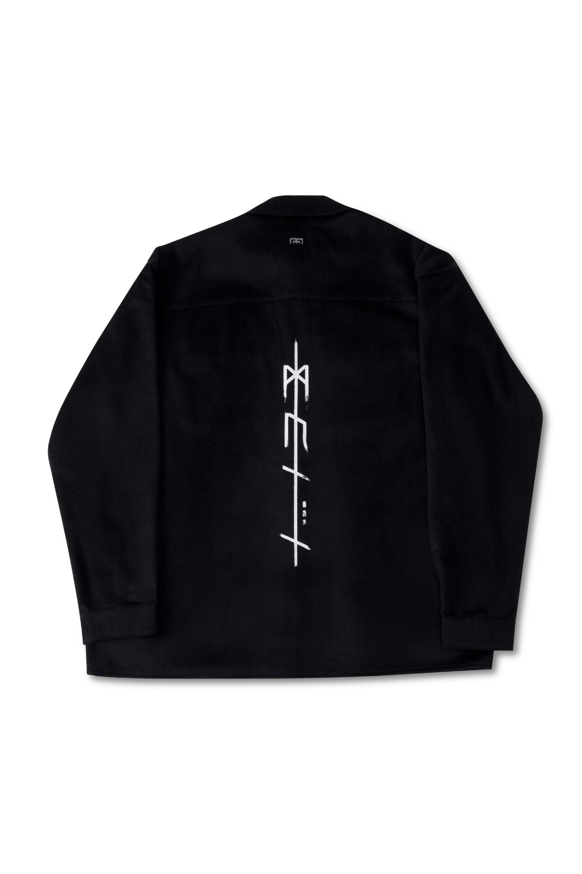 MIMIR MEMORY WOOL SILK SHIRT Black