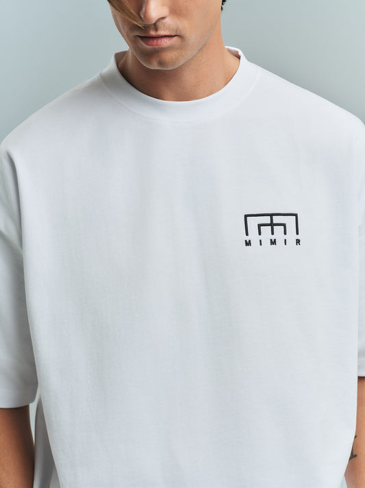MIMIR SIGN T-Shirt T-SHIRT White/Bright White
