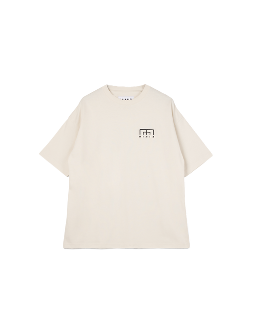 MIMIR SIGN T-Shirt T-SHIRT Beige/Early Frost