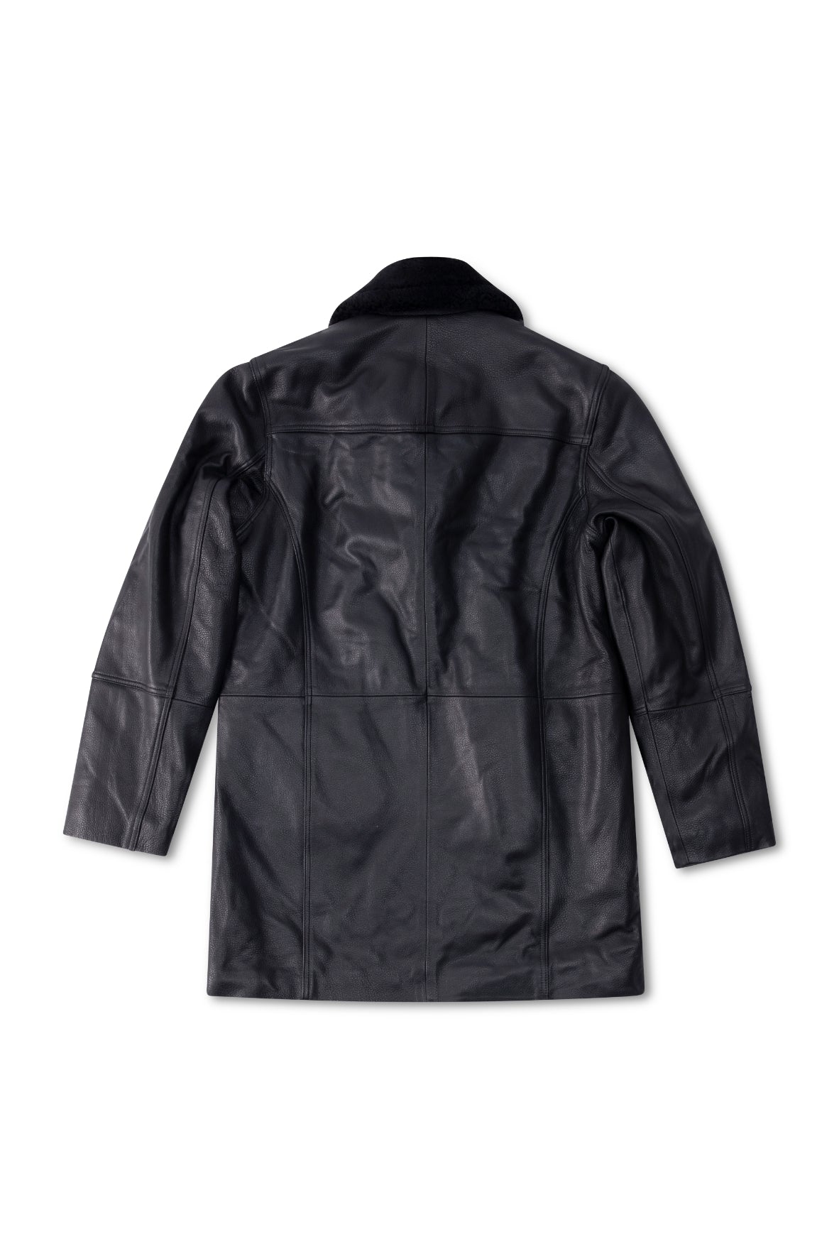 MIMIR VORN SHEARLING JACKET Black