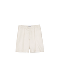 MIMIR ASKR Leather Shorts SHORTS Beige/Early Frost