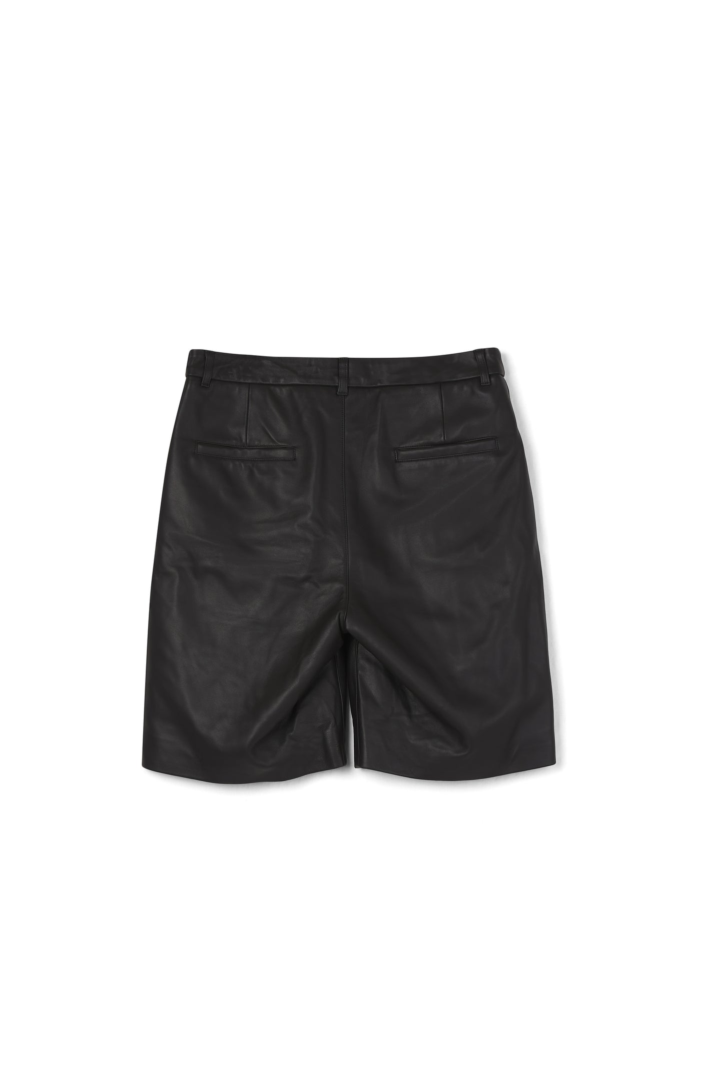 MIMIR ASKR Leather Shorts SHORTS Black/Affenpinscher