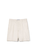 MIMIR ASKR Leather Shorts SHORTS Beige/Early Frost