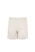 MIMIR ASKR Leather Shorts SHORTS Beige/Early Frost