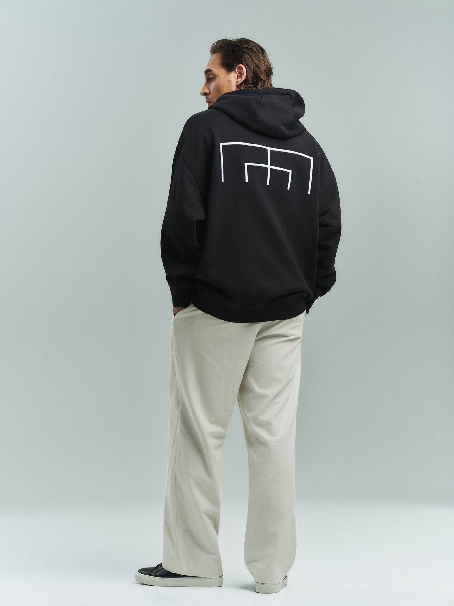 MIMIR BIND Hoodie HOODIE Black/Affenpinscher