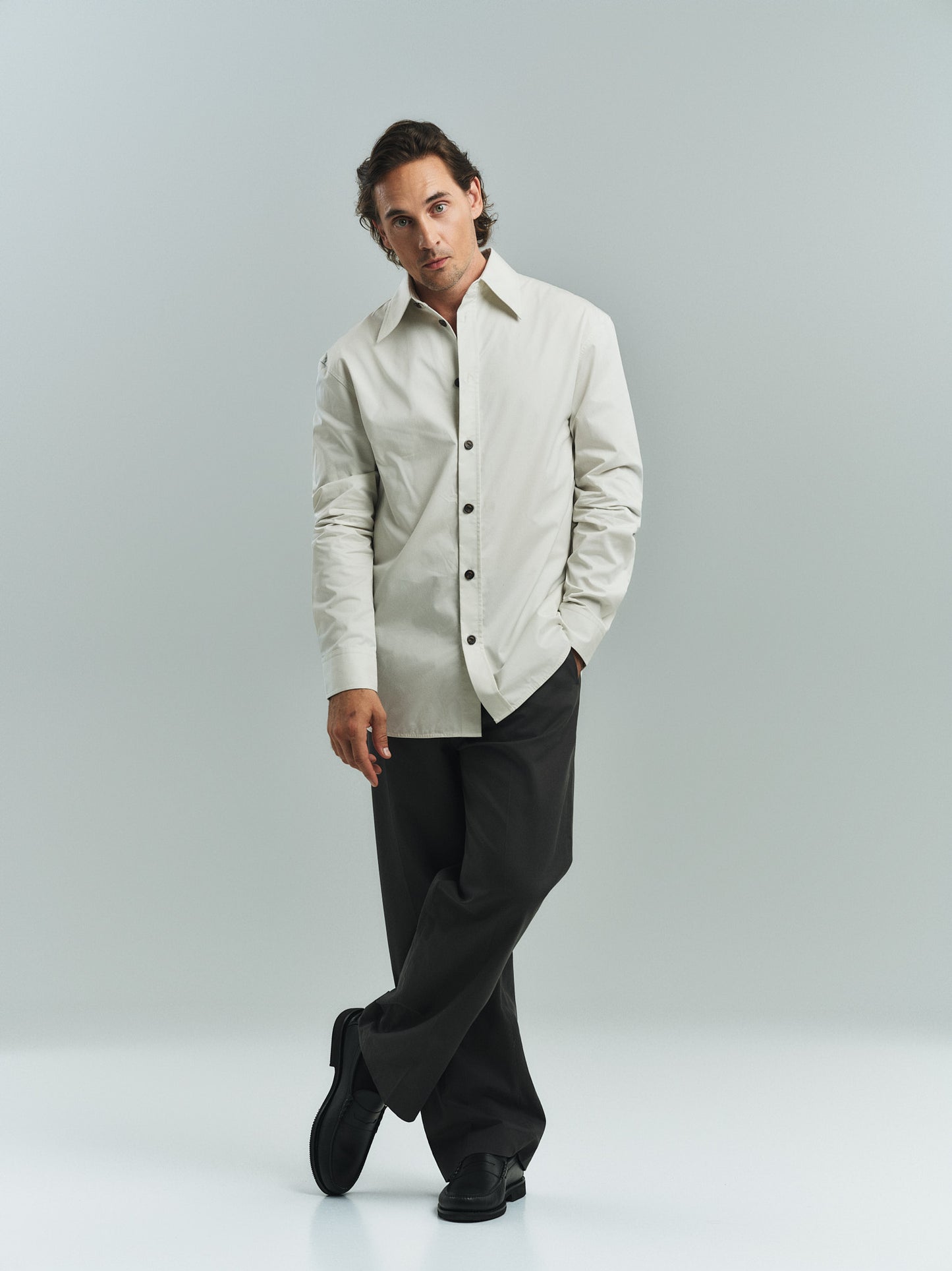 MIMIR COLUMN Trousers TROUSERS Black/Affenpinscher