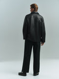 MIMIR COLUMN Trousers TROUSERS Black/Affenpinscher