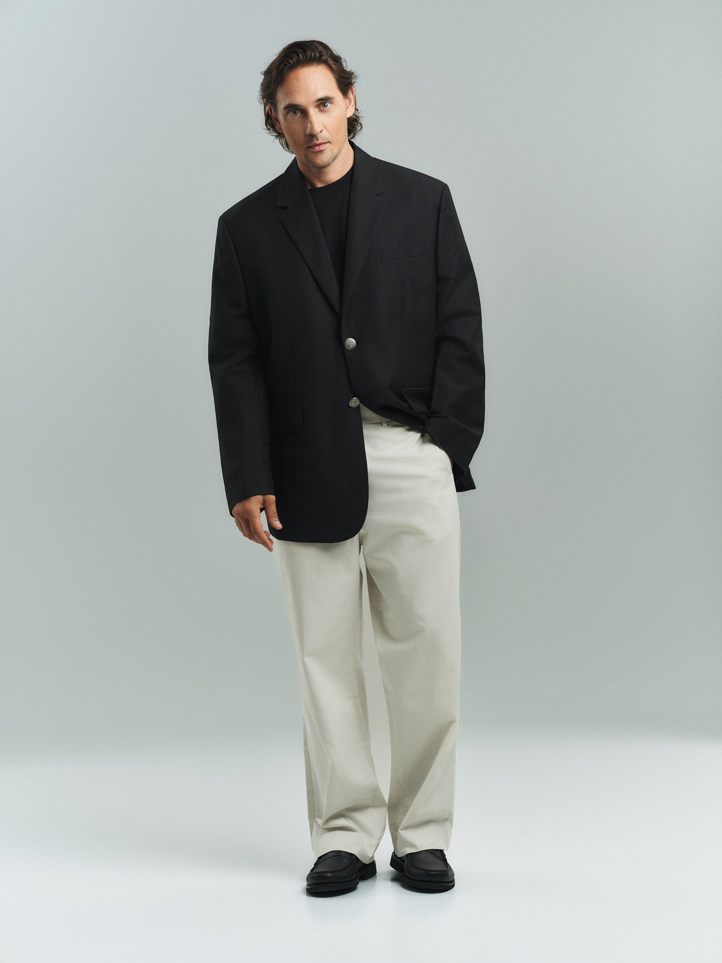 MIMIR COLUMN Trousers TROUSERS Beige/Early Frost