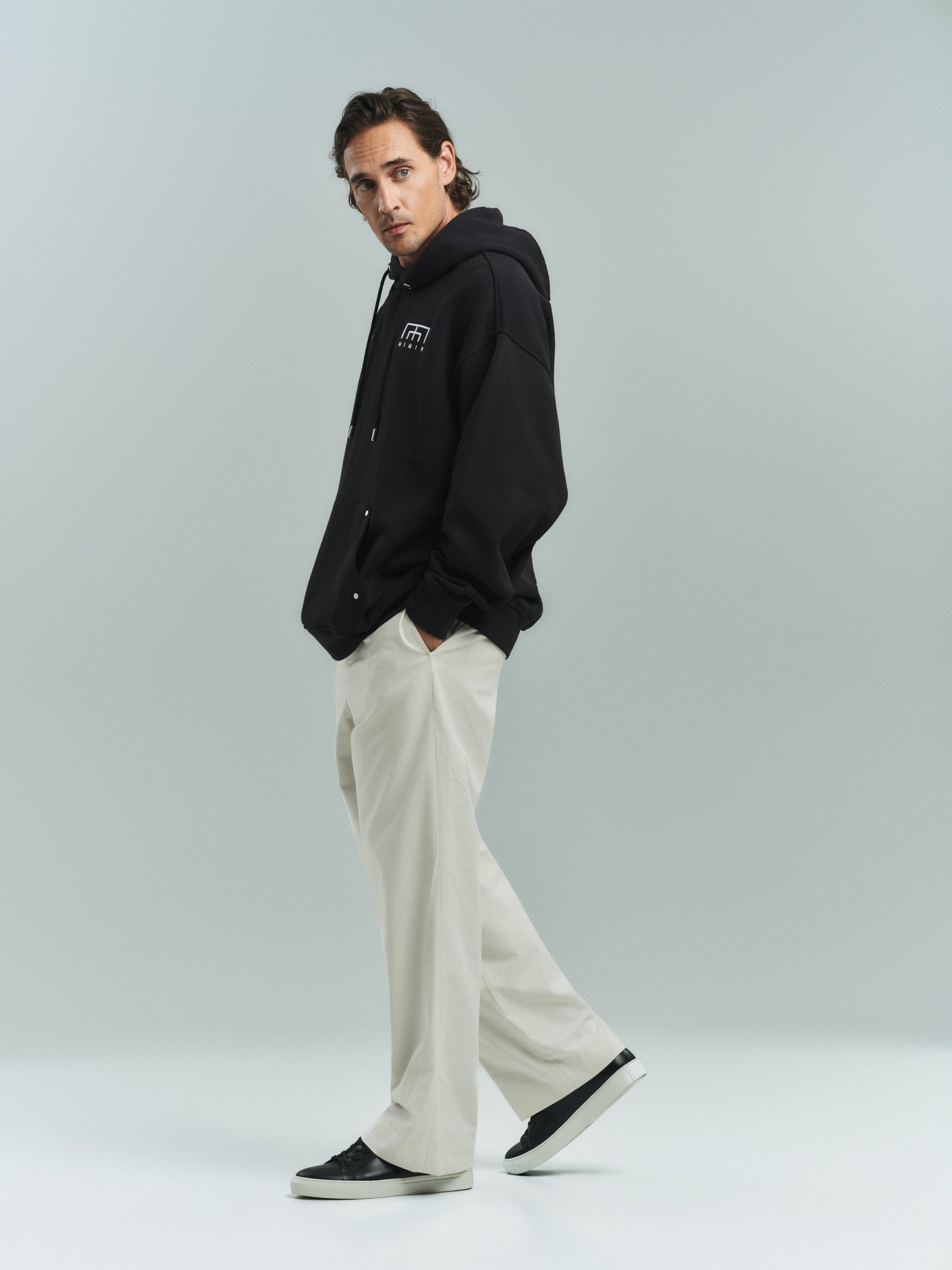 MIMIR COLUMN Trousers TROUSERS Beige/Early Frost