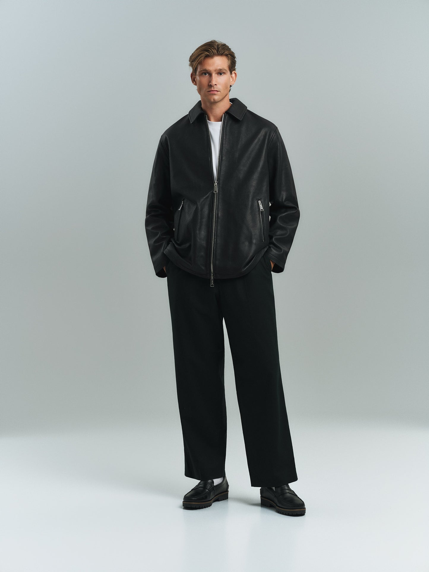 MIMIR COLUMN Trousers TROUSERS Grey/Woodland grey