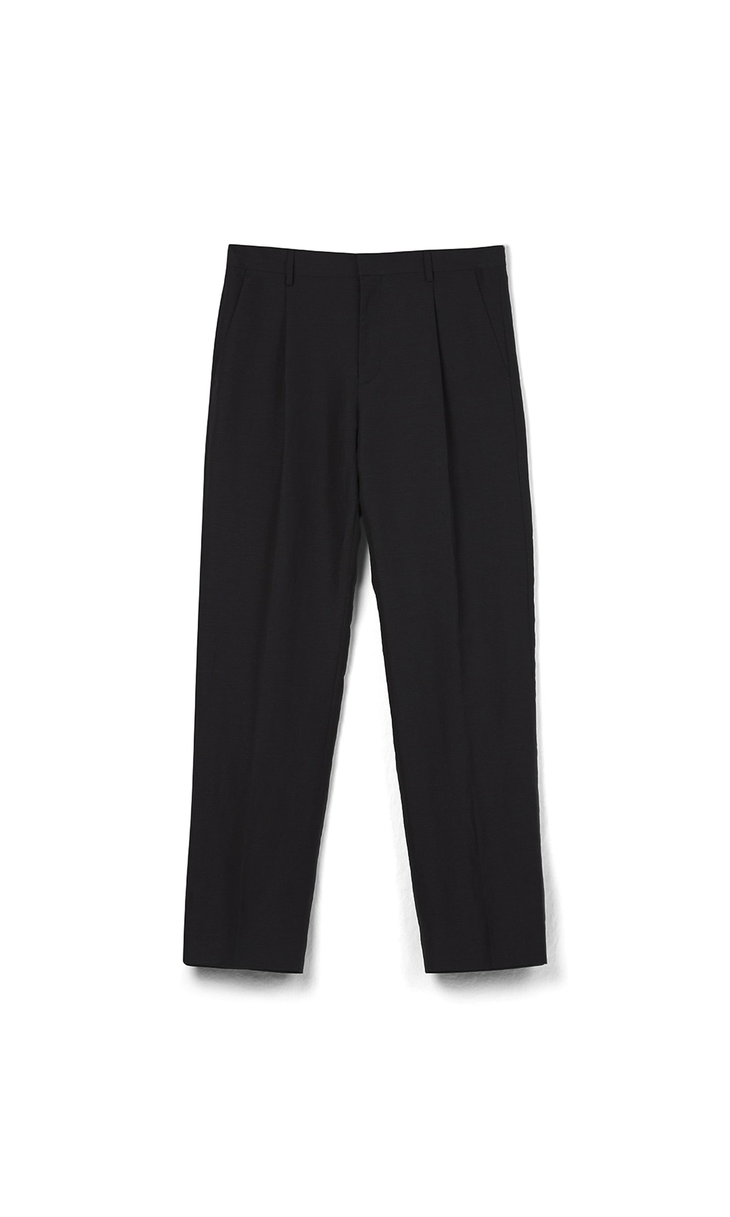 MIMIR FORM Suit Trousers TROUSERS Black/Affenpinscher
