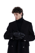 MIMIR GREIP LEATHER GLOVES  Black