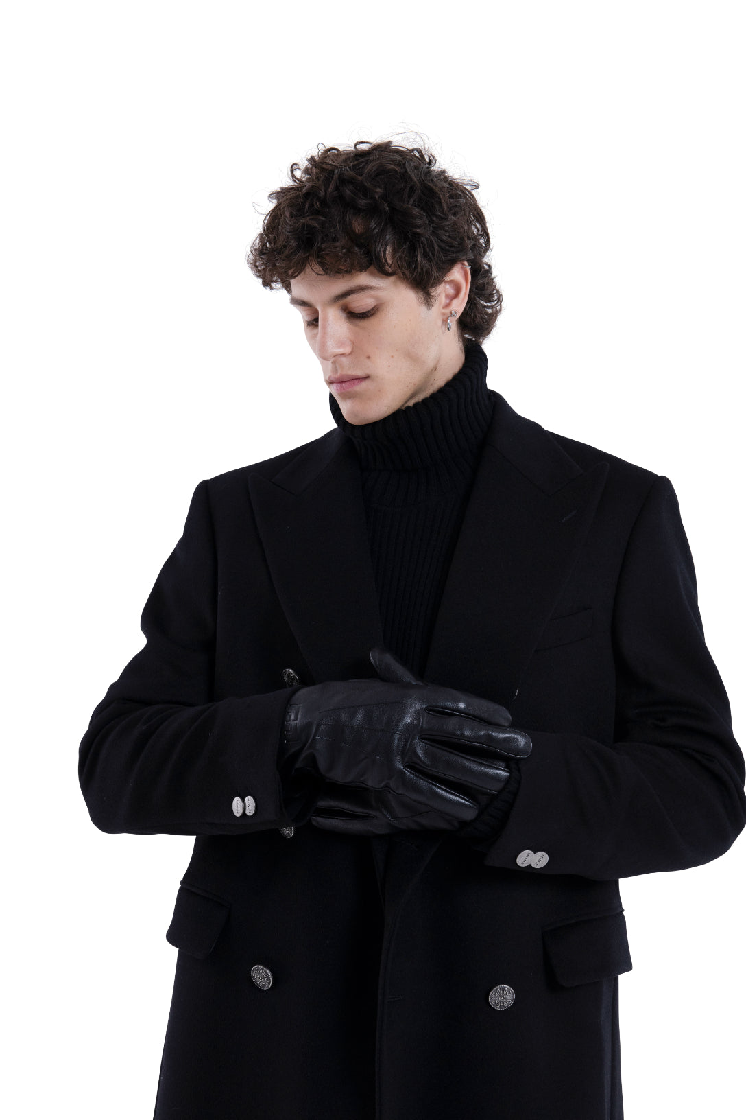 MIMIR GREIP LEATHER GLOVES  Black