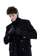 MIMIR GREIP LEATHER GLOVES  Black