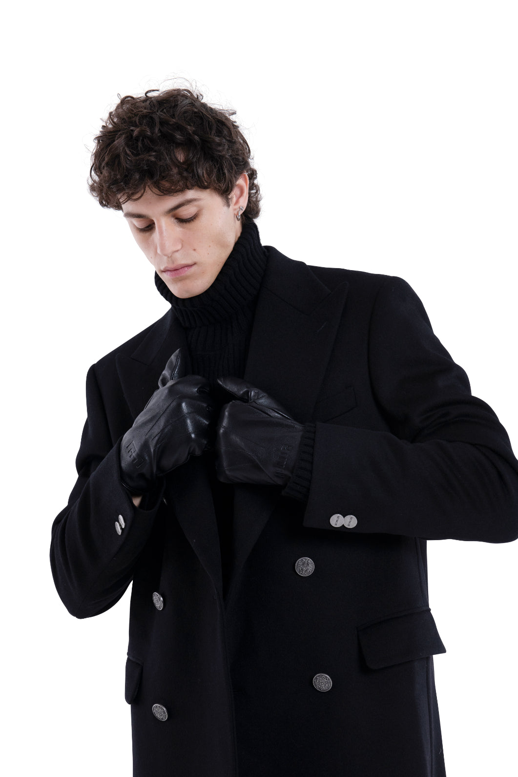 MIMIR GREIP LEATHER GLOVES  Black