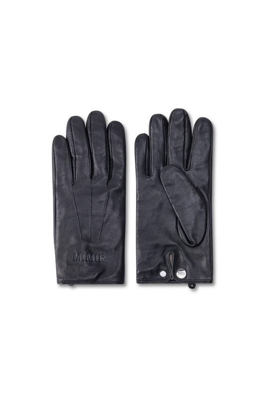 MIMIR GREIP LEATHER GLOVES  Black