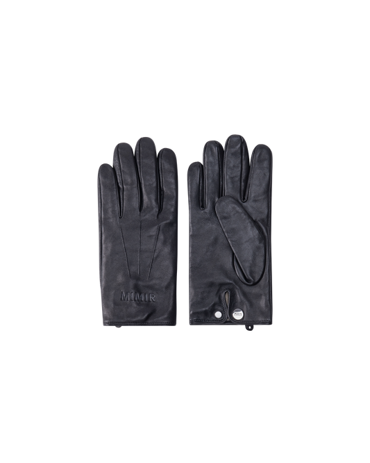 MIMIR GREIP LEATHER GLOVES  Black
