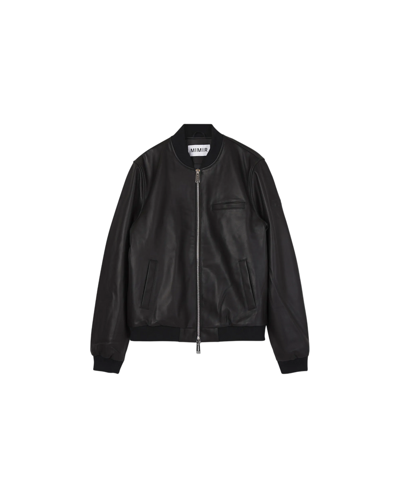 HAVEN Leather Bomber