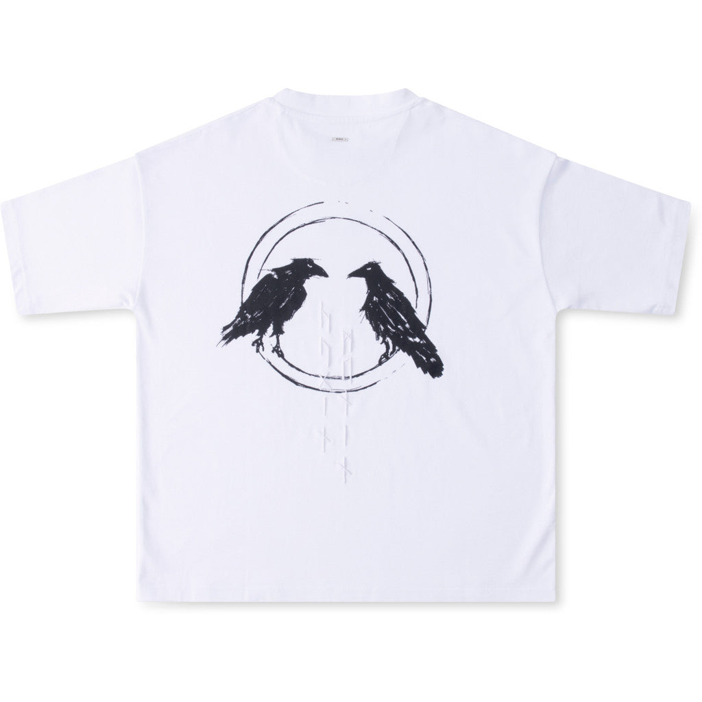 MIMIR HUGINN T-SHIRT T-SHIRT White