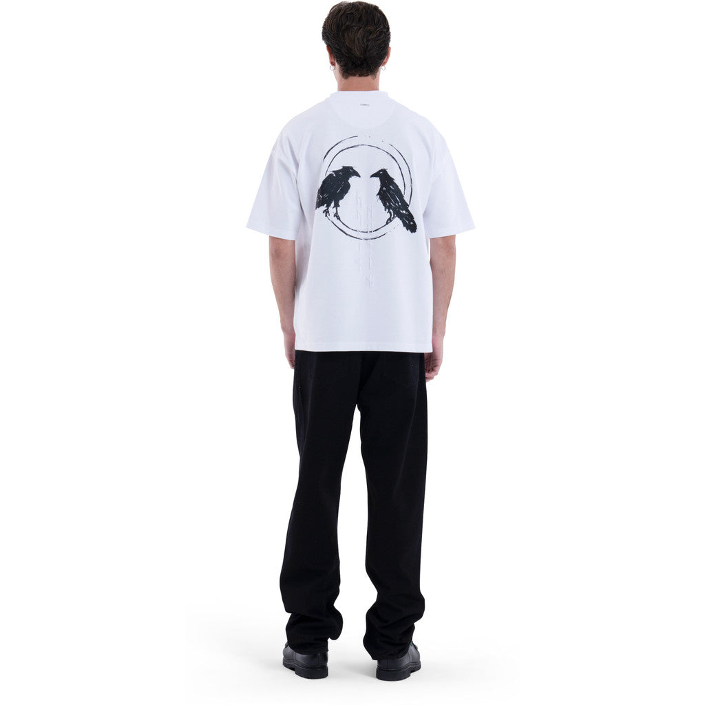 MIMIR HUGINN T-SHIRT T-SHIRT White
