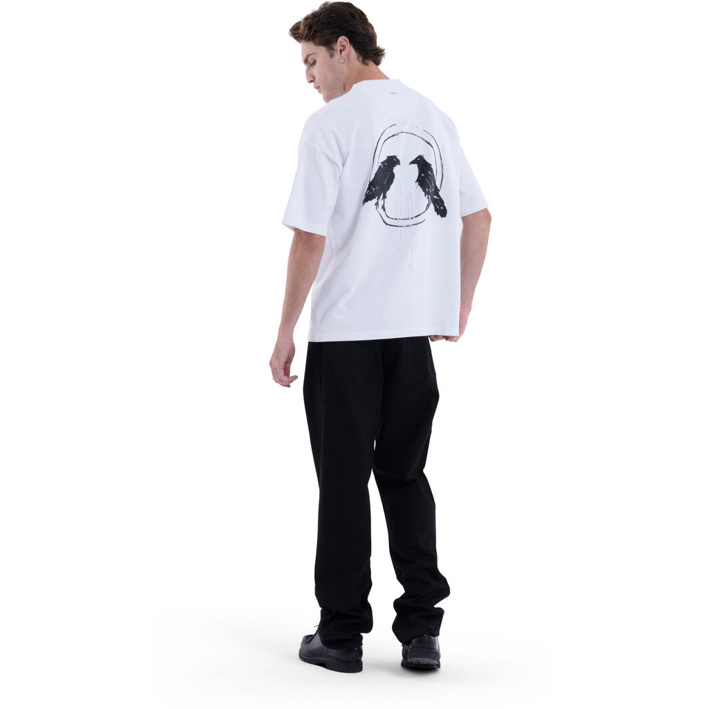 MIMIR HUGINN T-SHIRT T-SHIRT White