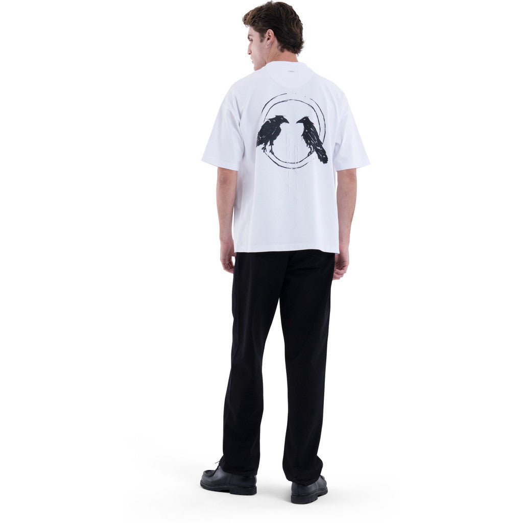 MIMIR HUGINN T-SHIRT T-SHIRT White