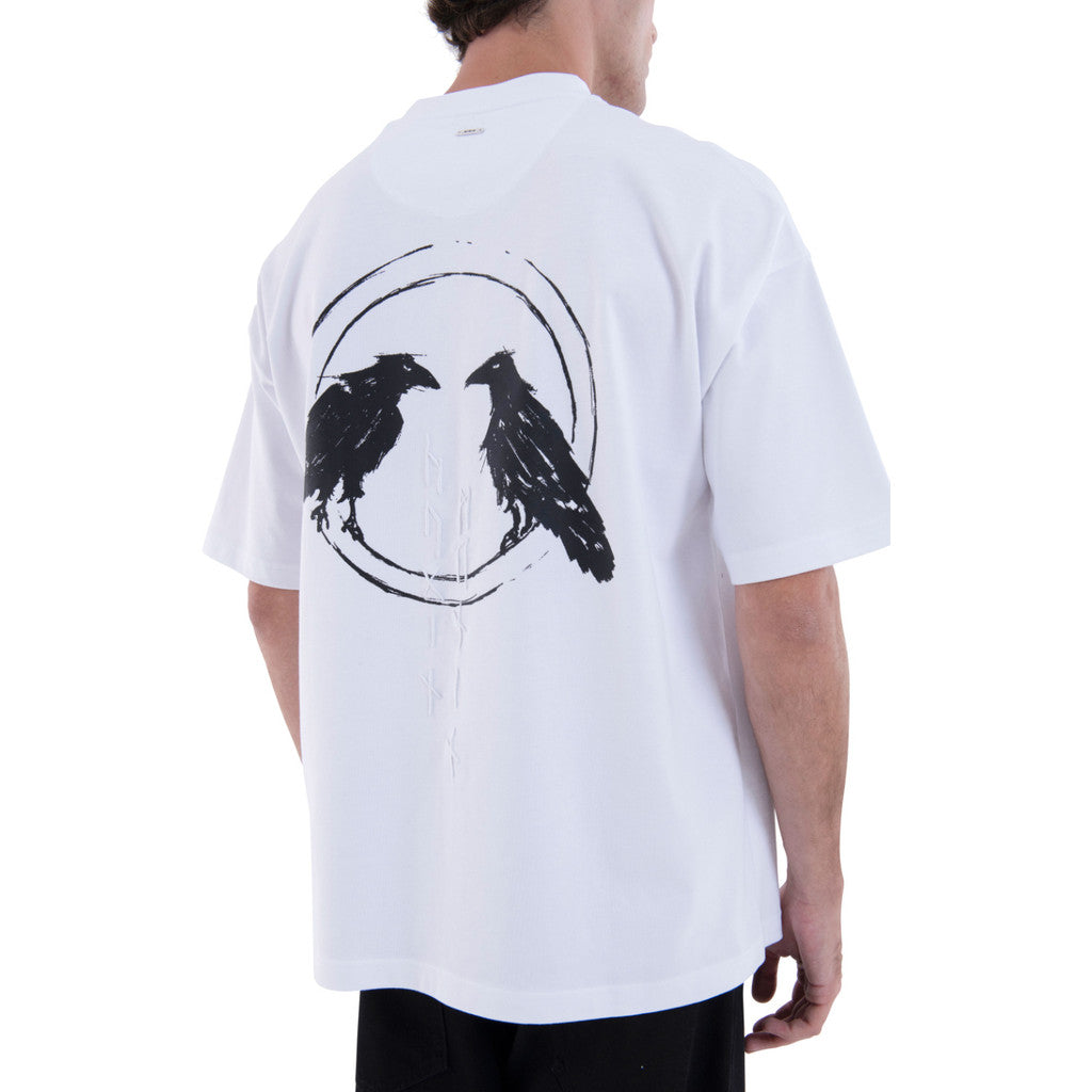 MIMIR HUGINN T-SHIRT T-SHIRT White