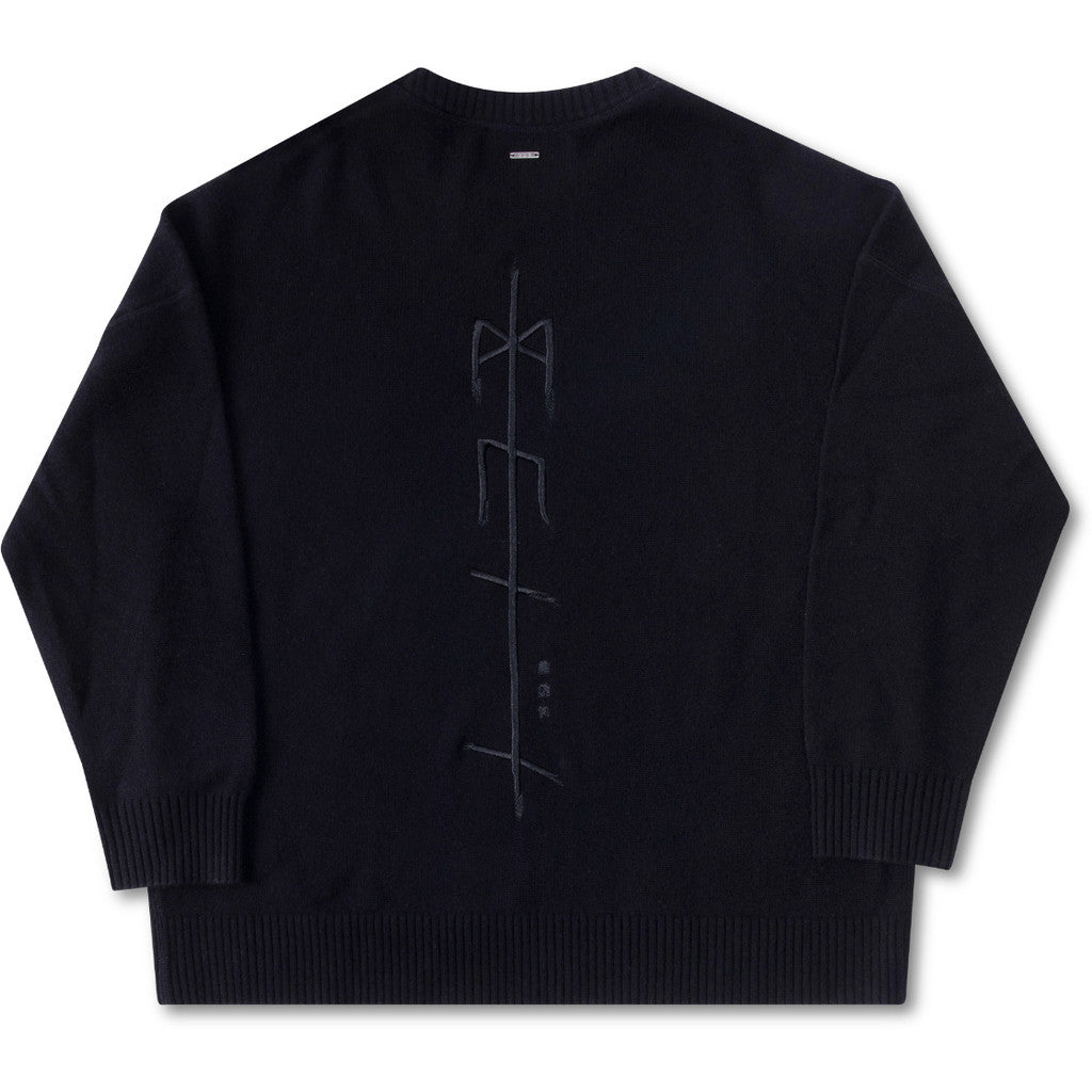 MIMIR MEMORY KNIT SWEATER  Black