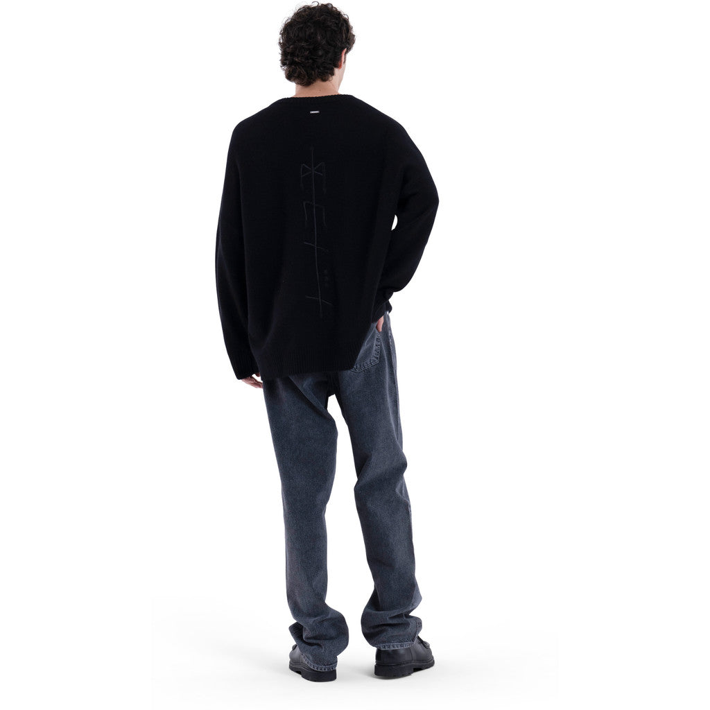 MIMIR MEMORY KNIT SWEATER  Black