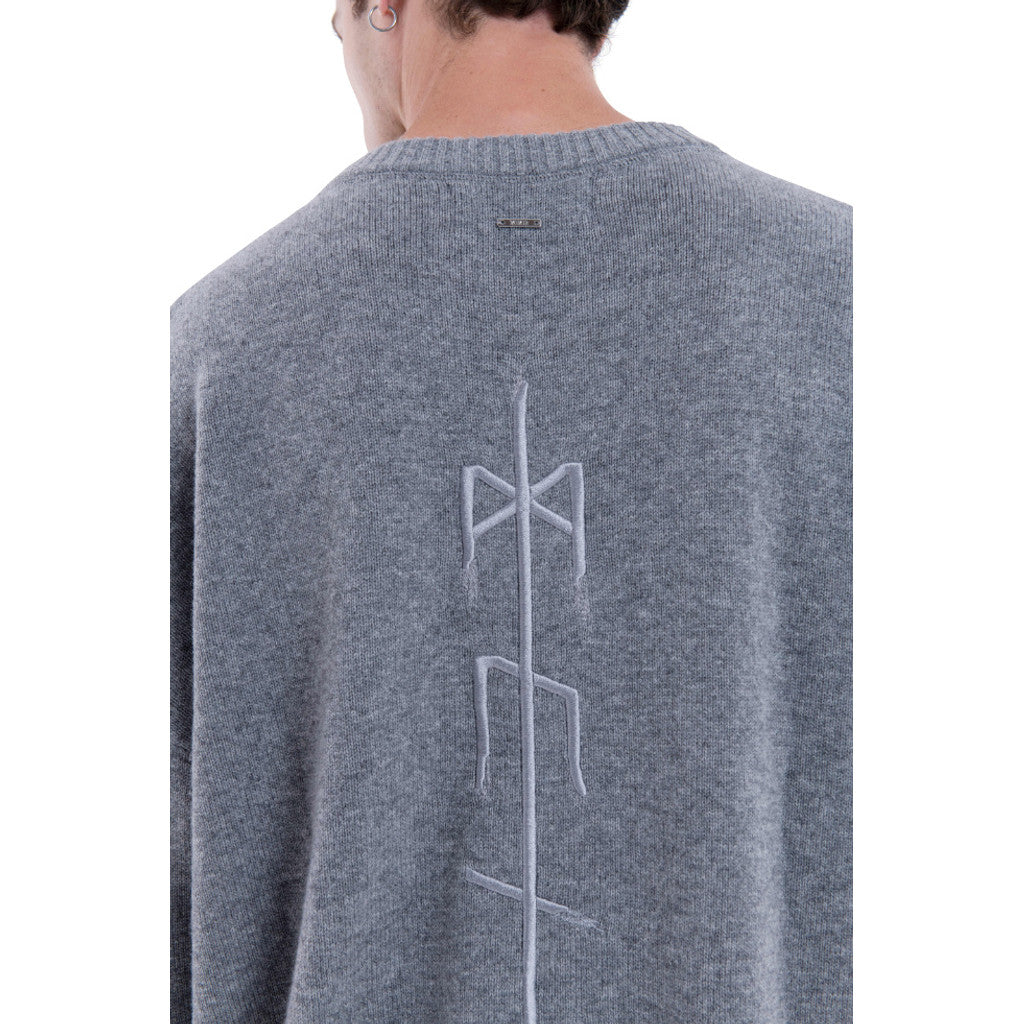 MIMIR MEMORY KNIT SWEATER  Grey