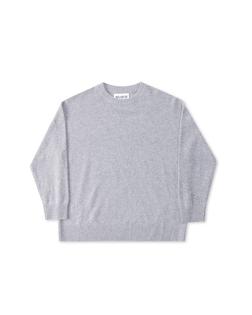 MIMIR MEMORY KNIT SWEATER  Grey