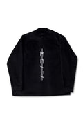 MIMIR MEMORY WOOL SILK SHIRT  Black