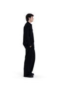 MIMIR MEMORY WOOL SILK SHIRT  Black