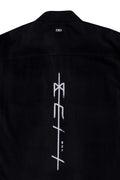 MIMIR MEMORY WOOL SILK SHIRT  Black