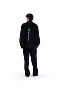 MIMIR MEMORY WOOL SILK SHIRT  Black
