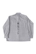 MIMIR MEMORY WOOL SILK SHIRT  Grey
