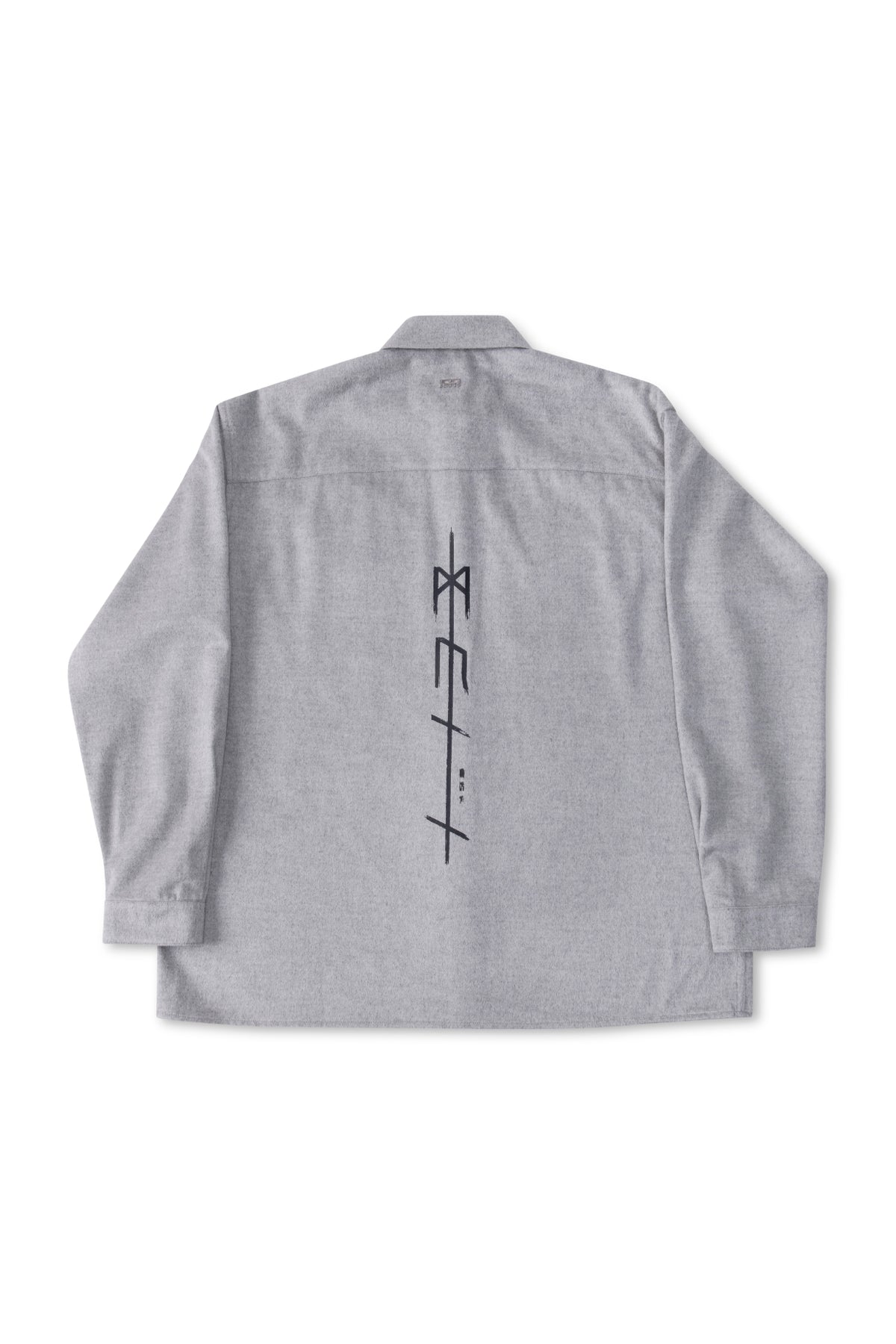 MIMIR MEMORY WOOL SILK SHIRT  Grey