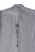 MIMIR MEMORY WOOL SILK SHIRT  Grey