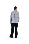MIMIR MEMORY WOOL SILK SHIRT  Grey